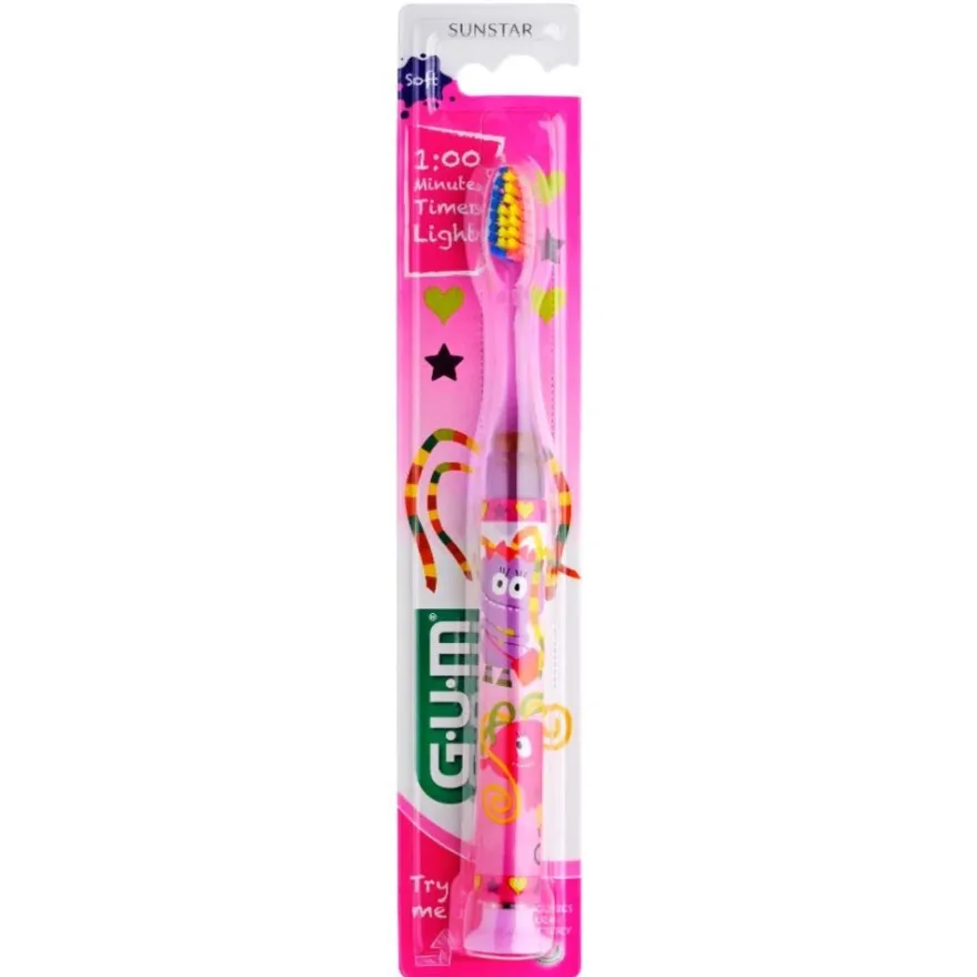 Gum Junior Cepillo con Luz 1 Unidad
