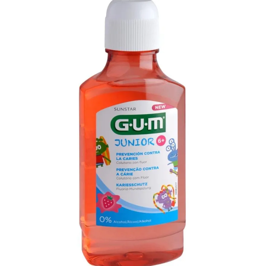 Gum Junior Colutorio 300 ml Fresa