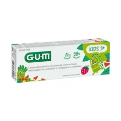 Gum Kids 3+ Gel Dentífrico Fresa 50 ml