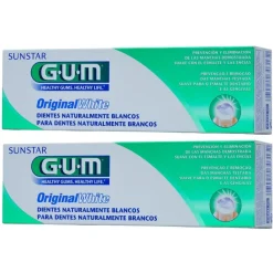 Gum Original White Pasta Duplo 2x75 ml