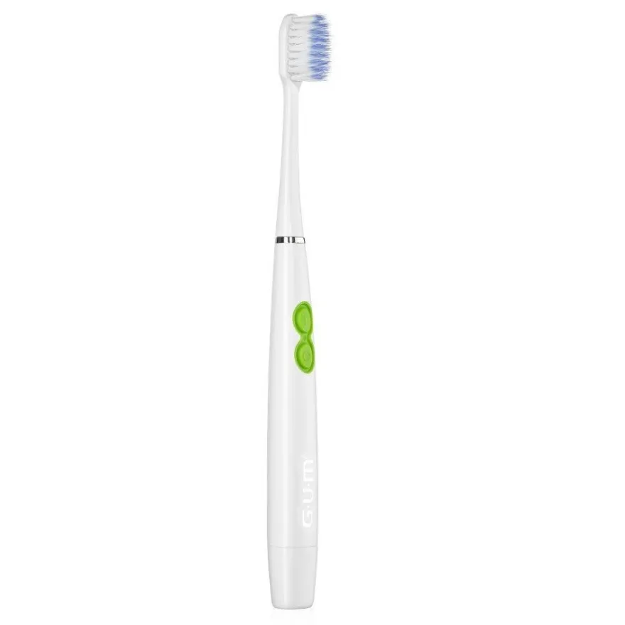 Gum Sonic Daily Cepillo Blanco a Pilas 1 Unidad