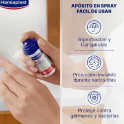 HANSAPLAST Apósito en Spray Transparente 50 Aplicaciones