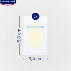 HANSAPLAST Apósitos Ampollas Grande 5uds