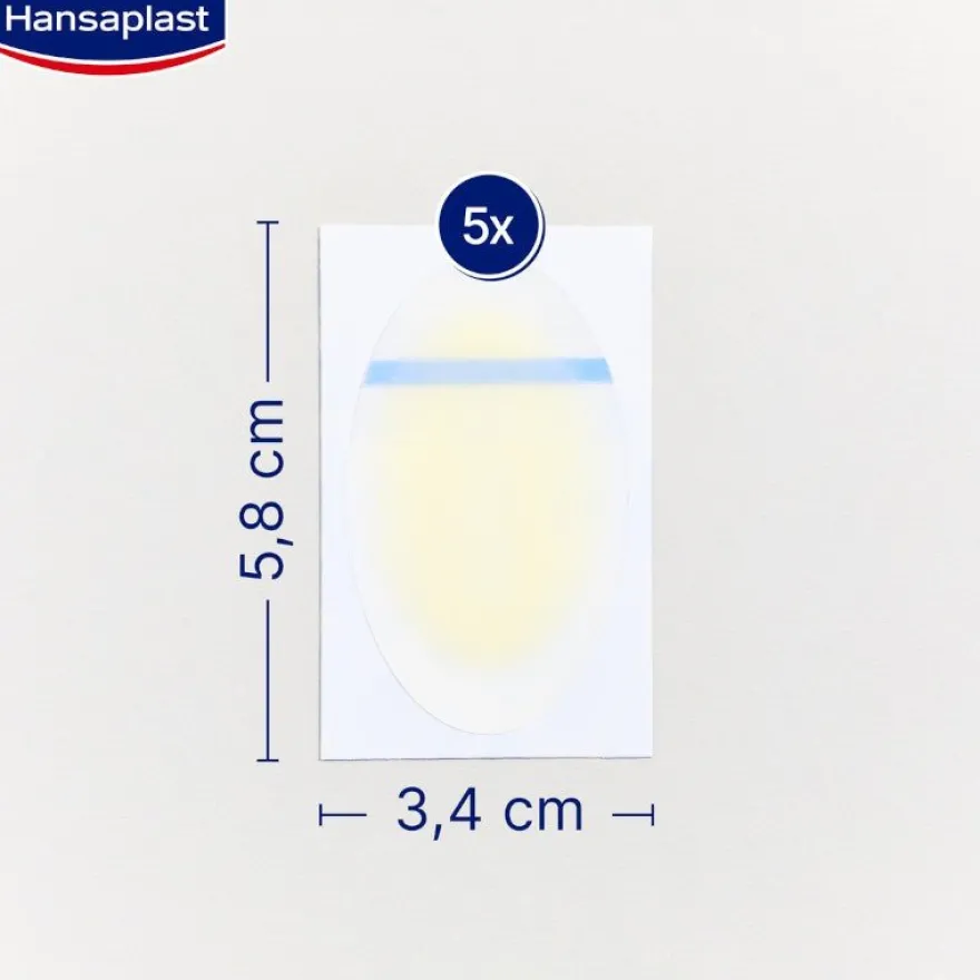 HANSAPLAST Apósitos Ampollas Grande 5uds