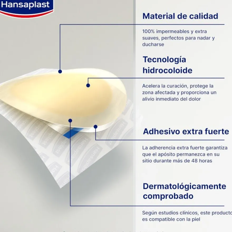 HANSAPLAST Apósitos Ampollas Grande 5uds