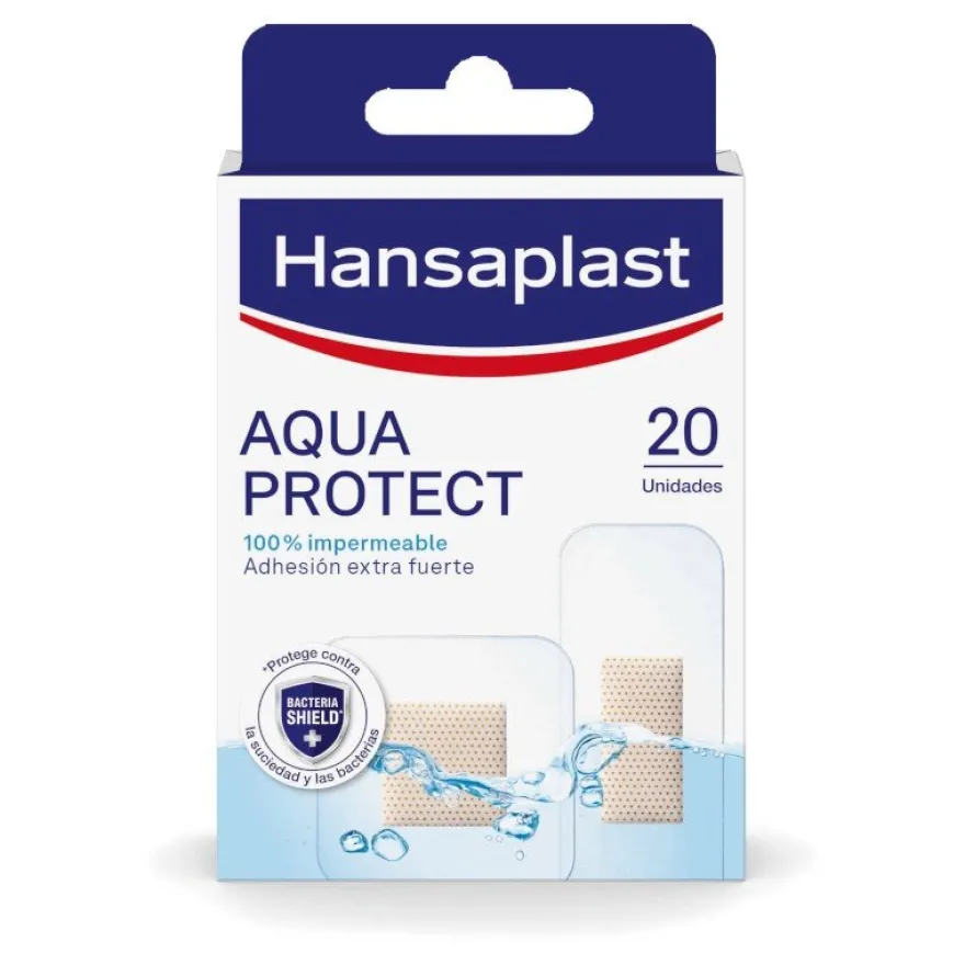 HANSAPLAST Aqua Protect 100% Impermeable 20 Apósitos