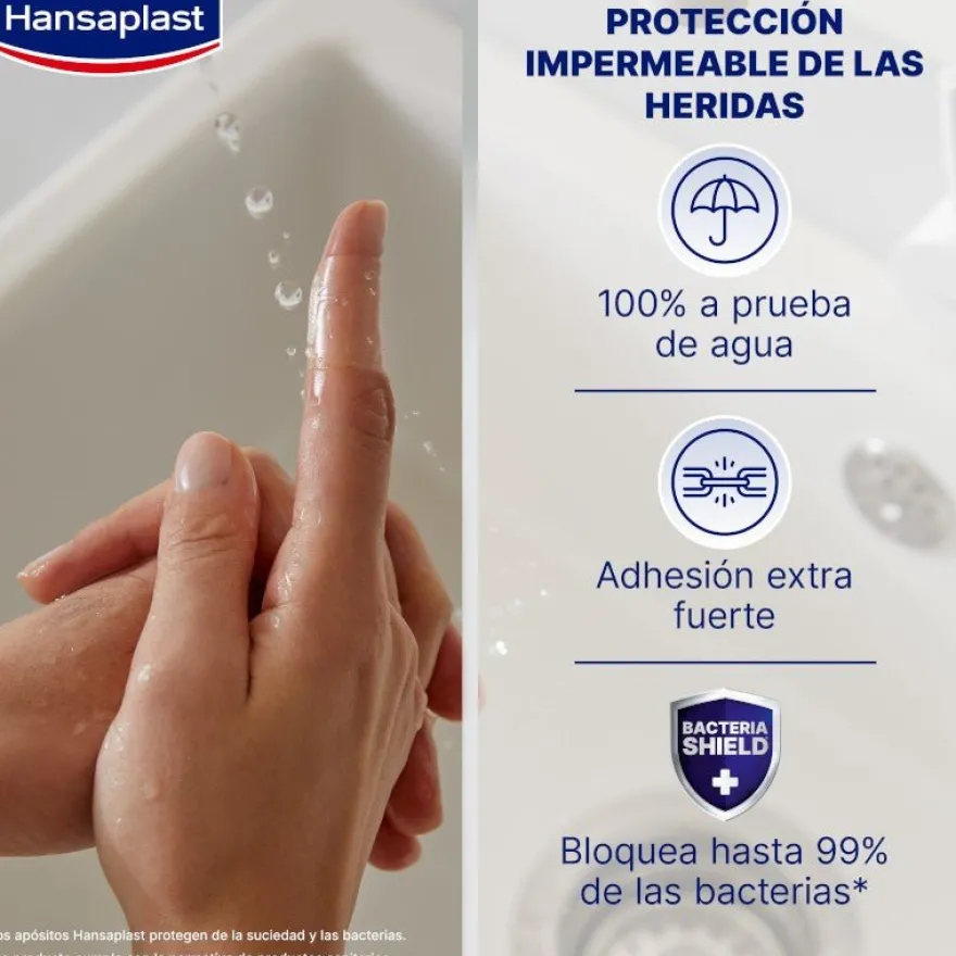 HANSAPLAST Aqua Protect 100% Impermeable 20 Apósitos