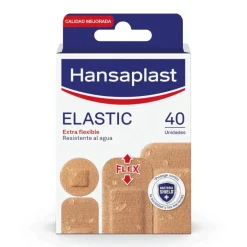 HANSAPLAST Elastic Surtido 40 apósitos 4 tamaños