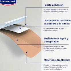 HANSAPLAST Elastic Surtido 40 apósitos 4 tamaños