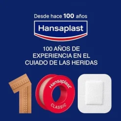 HANSAPLAST Esparadrapo Clásico 5m x 2,5cm