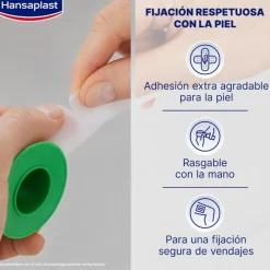 HANSAPLAST Esparadrapo Sensitive 5m x 2,5cm