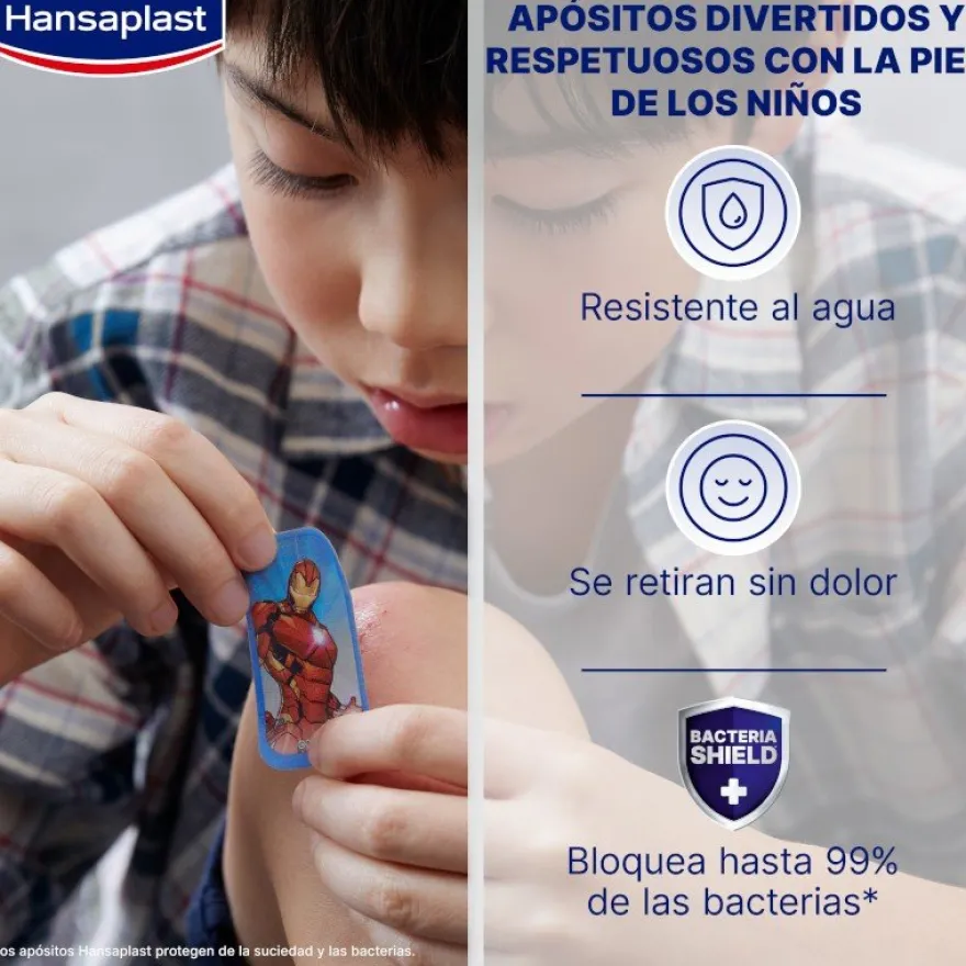 HANSAPLAST Marvel 20 Apósitos Infantiles