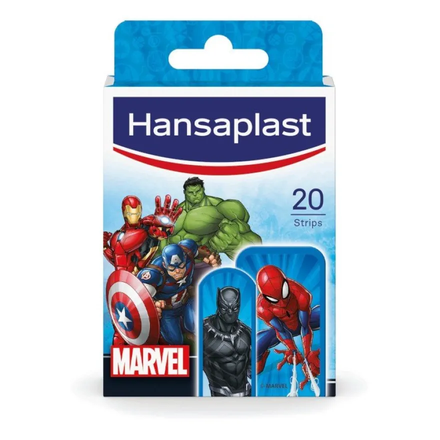 HANSAPLAST Marvel 20 Apósitos Infantiles