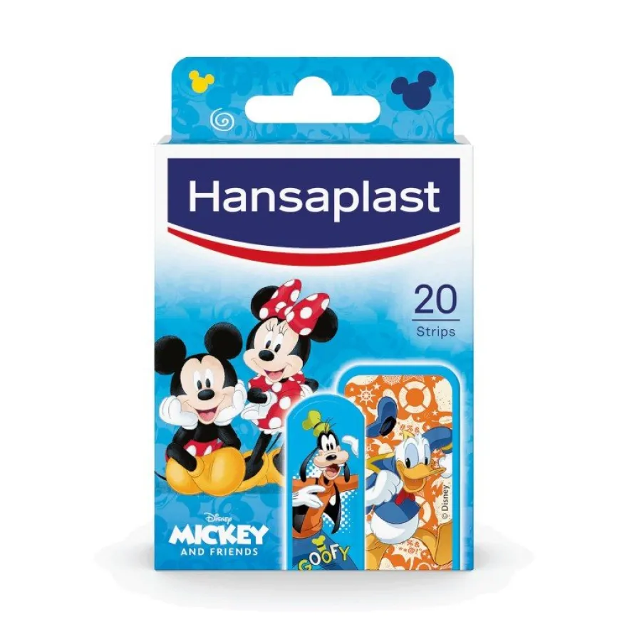 HANSAPLAST Mickey Mouse 20 Apósitos Infantiles