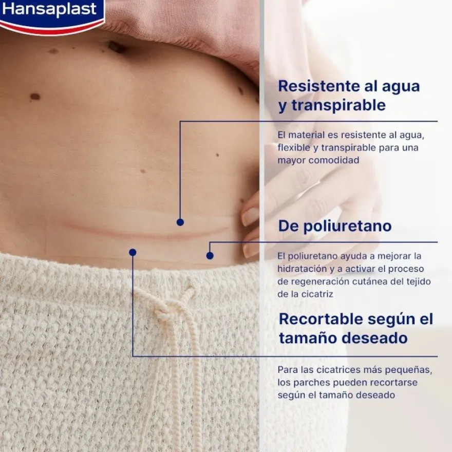 HANSAPLAST Reductor de Cicatrices 2x21 apósitos【PACK AHORRO】