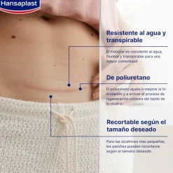 HANSAPLAST Reductor de Cicatrices XL 21 apósitos 146x30mm