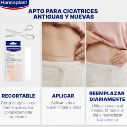 HANSAPLAST Reductor de Cicatrices XL 21 apósitos 146x30mm