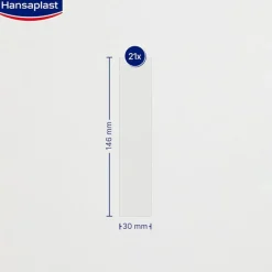 HANSAPLAST Reductor de Cicatrices XL 21 apósitos 146x30mm