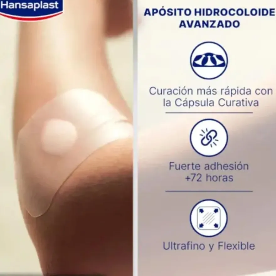 Hansaplast Second Skin Protection XL 3 apósitos