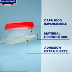 Hansaplast Second Skin Protection XL 3 apósitos