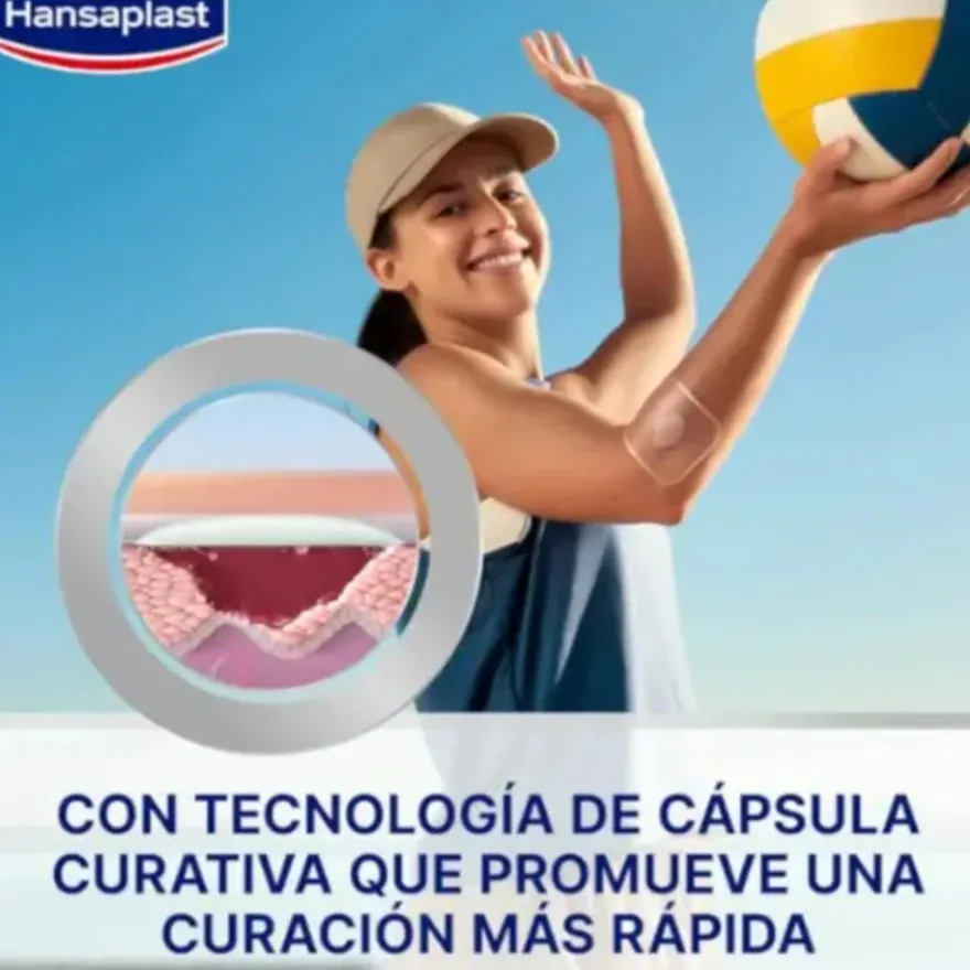 Hansaplast Second Skin Protection XL 3 apósitos