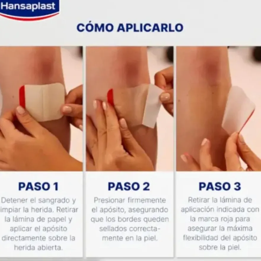 Hansaplast Second Skin Protection XL 3 apósitos