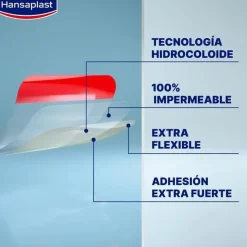 Hansaplast Second Skin Protection Apósito Hidrocoloide Talla S 10 ud