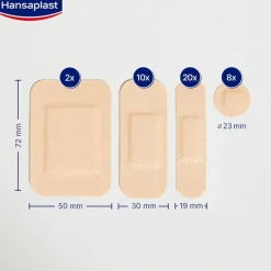 HANSAPLAST Universal Resistente al Agua 40 Apósitos