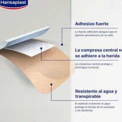 Hansaplast Universal Surtido 4 tamaños 100 apósitos