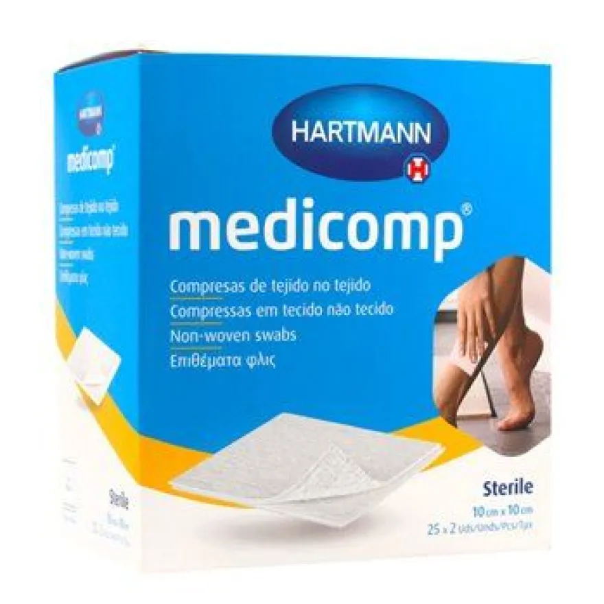 Hartmann Medicomp Compresas Esteril 50 uds