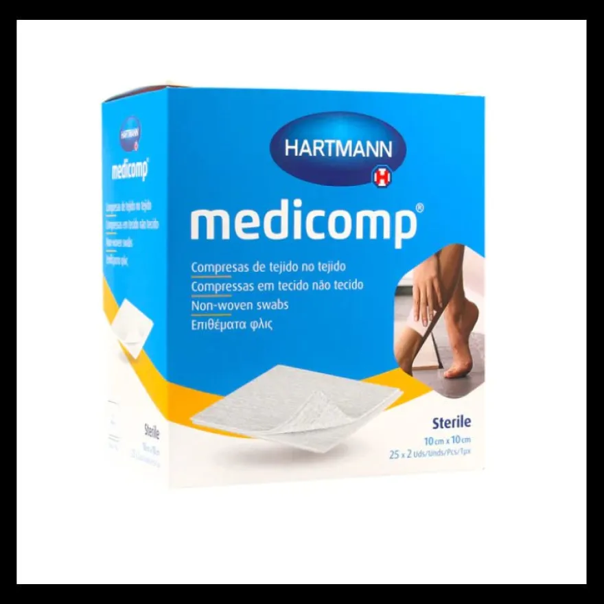 Hartmann Medicomp Compresas Esteril 50 uds