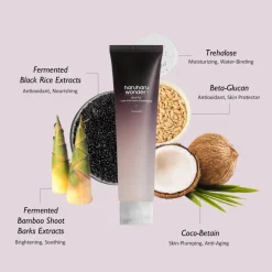 Haruharu Wonder Black Rice Triple Aha Gentle Cleansing Gel 100ml