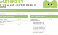 HEALN GutHealth Probióticos y Equilibrio Digestivo 60 Cápsulas