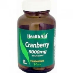 Health Aid Arándano Rojo 5000 mg 60 Comprimidos
