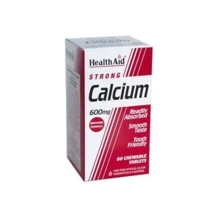 Health Aid Calcio 600 mg 60 Comprimidos