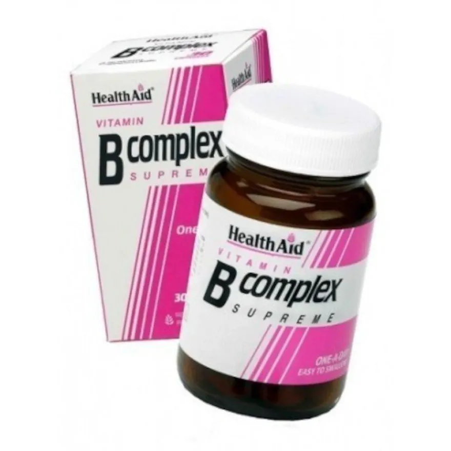 Health Aid Complejo Vitamínico B Complex 30 Cápsulas