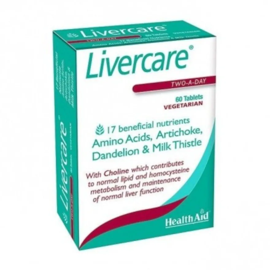 Health Aid Livercare 60 Comprimidos