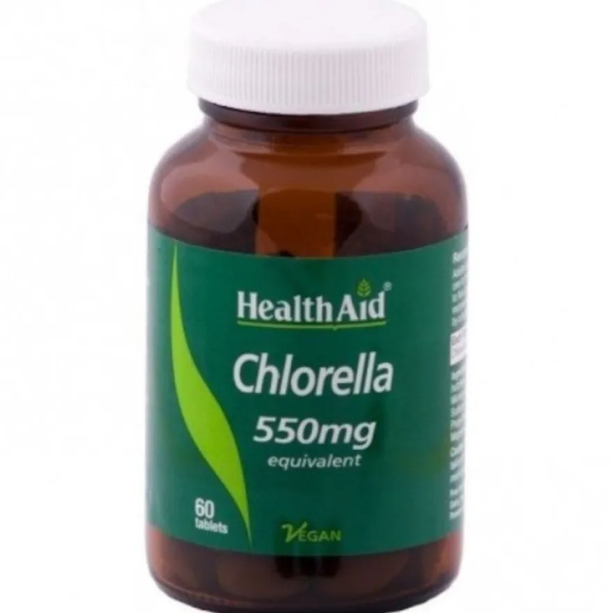 Health Aid Nutrinat Chlorella 550 mg 60 Comprimidos