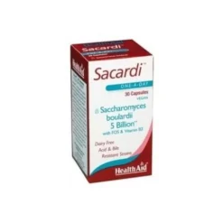 Health Aid Sacardi Sacchormyces Boulardii 30 Cápsulas
