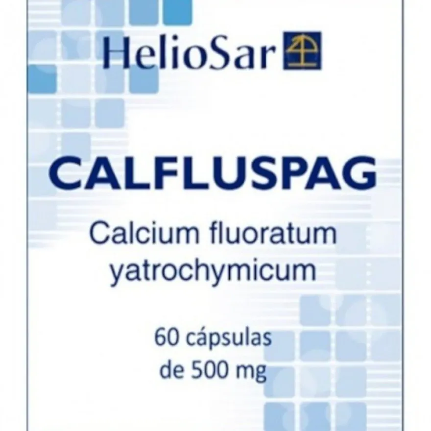 Heliosar Calfluspag Calcium Fluoratum 60 Cápsulas