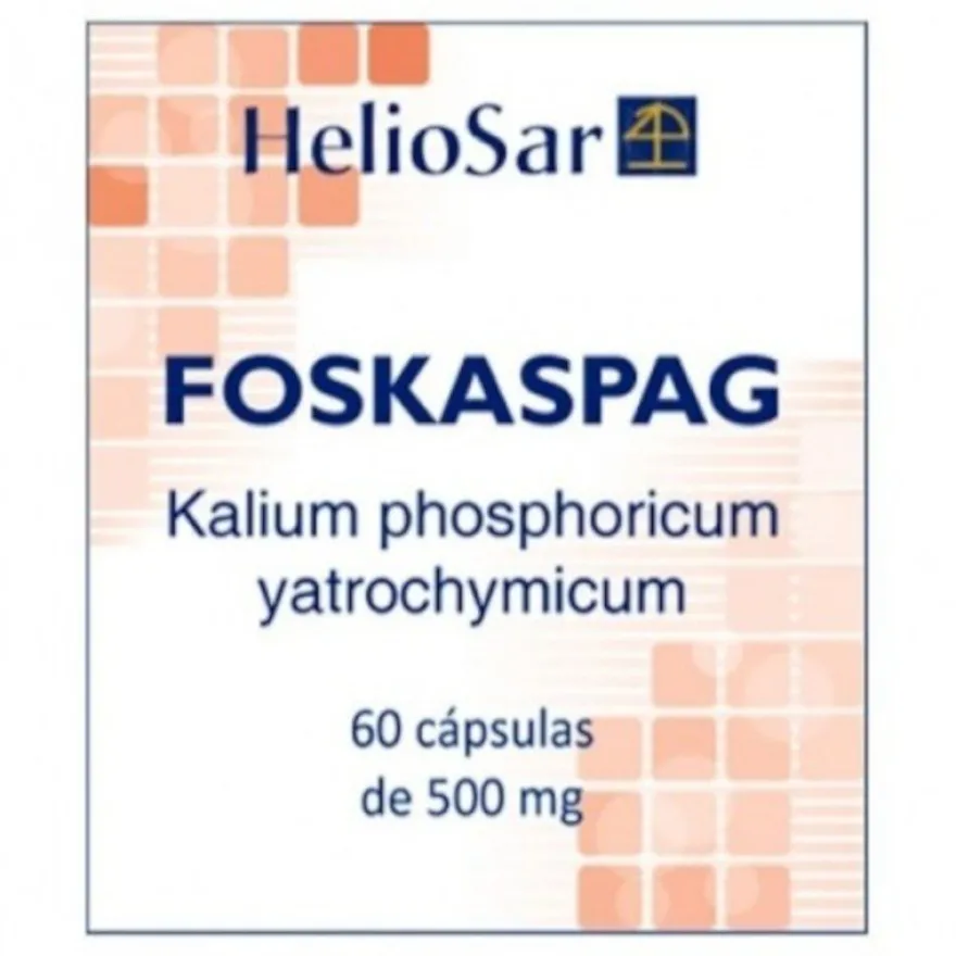 Heliosar Foskaspag Kalium Phosphoricum 60 Cápsulas