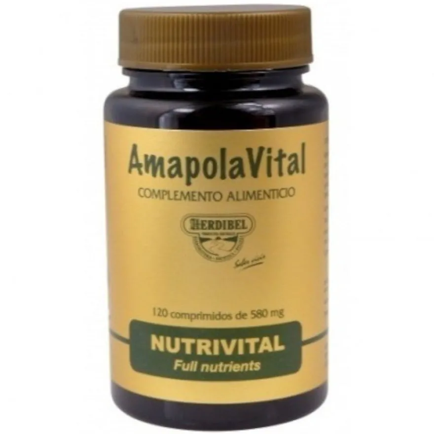 Herdibel Amapola Vital 120 Comprimidos