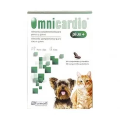 Hifarmax Omnicardio Plus Suplemento para Perros y Gatos 60 comprimidos