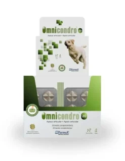Hifarmax Omnicondro 20 Suplemento Nutricional para Mascotas 300 comp