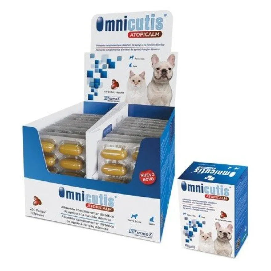 Hifarmax Omnicutis Atopicalm Cápsulas 200 uds