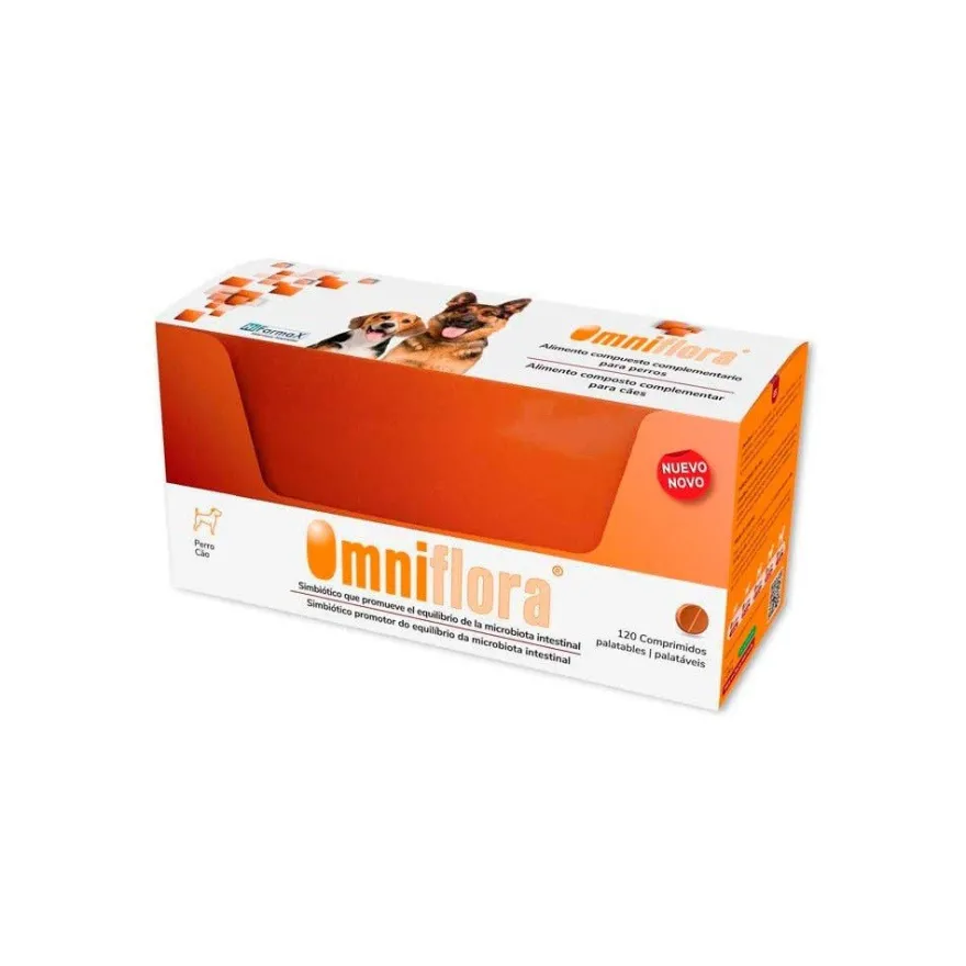 Hifarmax Omniflora Suplemento para Perros 120 comprimidos