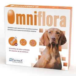 Hifarmax Omniflora Suplemento en Polvo para Perros 30 sobres de 2g