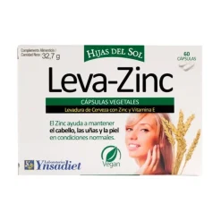 Hijas Del Sol Leva-Zinc 350 mg 60 Cápsulas