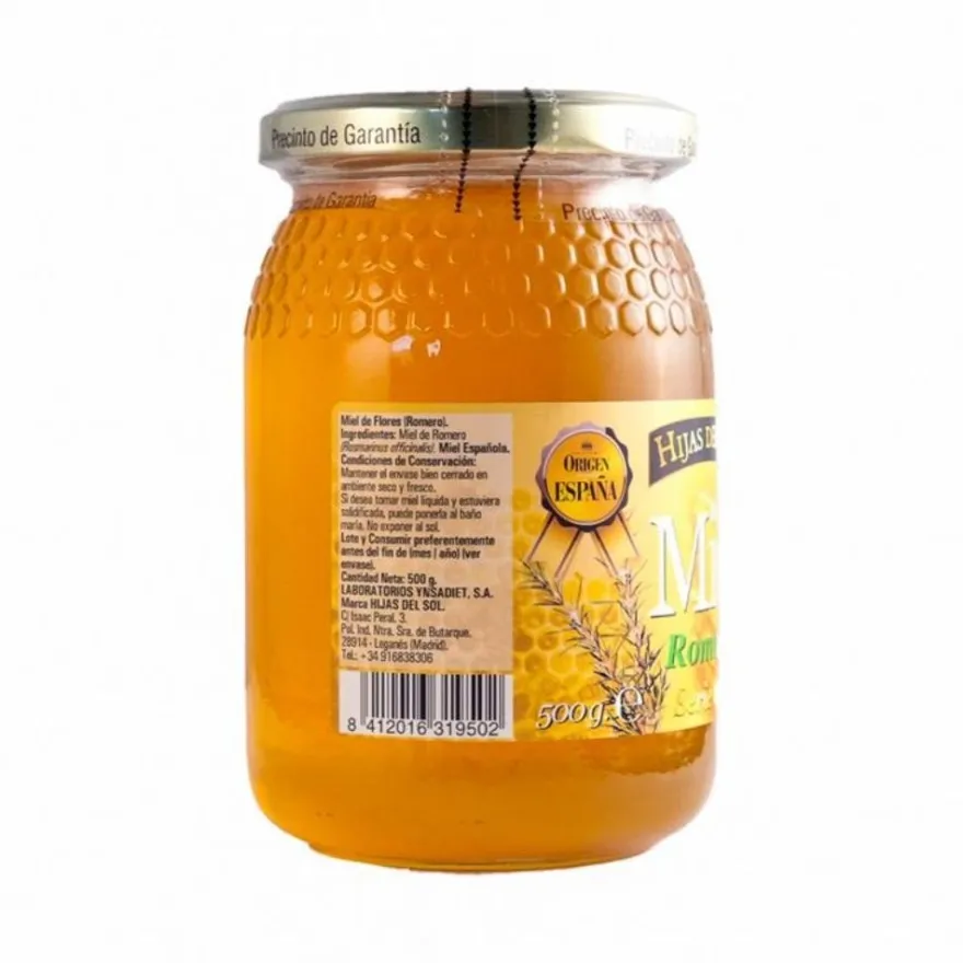 Hijas Del Sol Miel Romero 500 g