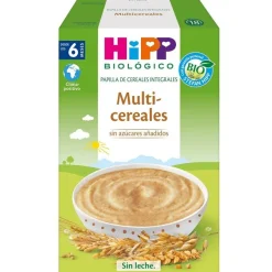 HIPP Biológico Papilla Multicereales Integrales +6 meses 400gr